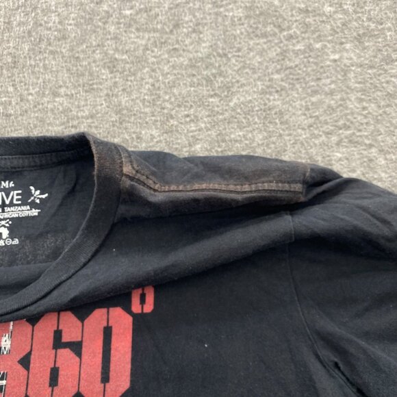 U2‎ 360 Degrees Tour Mens M Medium Band Rock Concert Tour Double Sided Dates - Picture 5 of 10